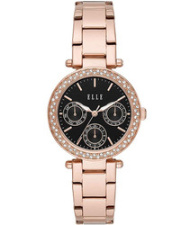 Relógio Marais para Mulher, modelo ELL23006 da marca Elle. Caixa em aço inoxidável com mostrador analógico e design clássico. Indicado para uso diário e ocasiões casuais. Marca: Elle.