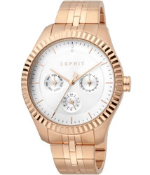 Relógio Flute da Esprit em aço inoxidável com design casual, ideal para uso diário. Material: Aço inoxidável. Modelo: ES1L202M0095. Estilo: Casual. Marca: Esprit.