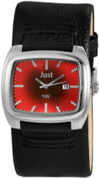 Relógio analógico para Homem da Just com movimento Miyota, indicação de data e resistência à água até 3 ATM. Caixa em aço inoxidável com vidro mineral. Bracelete em pele genuína castanha com fecho de fivela em aço inoxidável. Inclui caixa original e cartão de garantia. Marca: Just