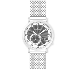 Relógio masculino Heinrichssohn Narbonne HS1016H em aço inoxidável com movimento quartzo Citizen GP11. Funções: pequeno segundeiro, indicador de data e resistência à água 3 ATM. Diâmetro da caixa aprox. 44 mm; espessura aprox. 8 mm. Inclui estojo de apresentação. Marca: Heinrichssohn.