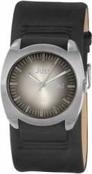 Relógio analógico Just para Homem com caixa em aço inoxidável, vidro mineral e bracelete em pele genuína castanha com fecho de fivela em aço inoxidável. Diâmetro da caixa: 42 mm; altura: 10 mm. Largura da bracelete: 37 mm; comprimento: 24 cm. Resistência à água: 3 ATM. Marca: Just.