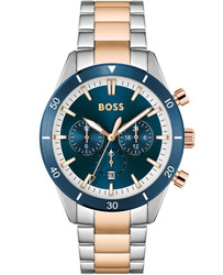 Relógio de pulso casual Hugo Boss, modelo 1513937, com design clean. Inclui 1 peça.
