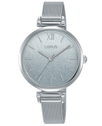 Relógio Lorus By Seiko modelo RG233QX9 com movimento de quartzo e design clássico no mostrador e bracelete. Marca: Lorus By Seiko. Material: aço. Estilo: clássico.