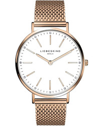 Relógio Liebeskind Berlin modelo LT-0188-MQ com design casual e contemporâneo. Consultar imagens para pormenores do mostrador e da bracelete. Marca: Liebeskind Berlin