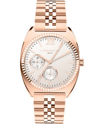 Relógio casual em aço inoxidável para uso diário. Marca: Liebeskind Berlin. Modelo LT-0261-MM. Design simples e versátil, adequado para uso quotidiano.