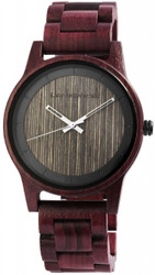 Relógio casual em madeira com bracelete em madeira. Marca: Leonardo Verrelli. Design casual adequado para uso diário. Inclui 1 unidade. Material: Madeira. Cor: Castanho. Público: Homem.