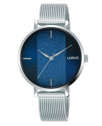 Relógio casual feminino analógico com movimento de quartzo, design elegante, adequado para uso diário e ocasiões informais. Marca: Lorus By Seiko. Modelo: RG215SX9. Mostra horas analógicas com movimento de quartzo.