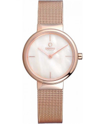 Relógio de pulso Obaku com design minimalista e movimento analógico. Modelo V153LXVWMV. Contacte o vendedor para detalhes sobre caixa, bracelete e garantia. Marca: Obaku.