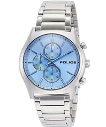 Relógio casual em aço inoxidável adequado para uso diário. Marca: Police. Modelo: Holden PL.15510JS/04M. Material: Aço inoxidável.