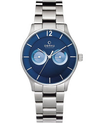 Relógio analógico Obaku com caixa e bracelete em metal e design minimalista contemporâneo. Material: Metal. Modelo: V192GMCLSC. Marca: Obaku.