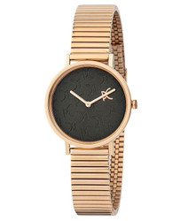 Relógio Belleville Monogram da Pierre Cardin em aço inoxidável com mostrador com padrão monograma. Design casual e elegante adequado para uso diário. Marca: Pierre Cardin.