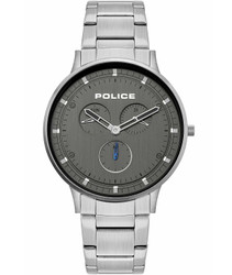 Relógio Berkeley em aço inoxidável com indicação de horas e minutos. Marca: Police. Material: Aço inoxidável. Modelo: PL.15968JS/39M. Estilo casual adequado para uso diário.