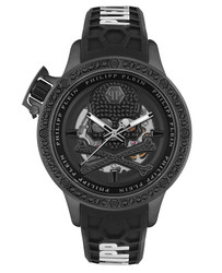 Relógio Rich Hyper Sport Automatic da PHILIPP PLEIN com movimento automático e design desportivo. Referência PWUAA0423. Material e cor conforme especificação do fabricante. PHILIPP PLEIN.