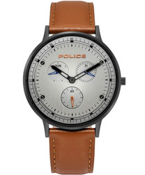 Relógio Berkeley em aço inoxidável com movimento de quartzo e mostrador analógico. Marca: Police. Material: aço inoxidável. Modelo: Berkeley. Visor analógico, movimento de quartzo, design casual.