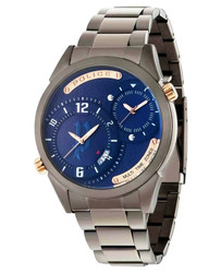 Relógio Dugite em metal com bracelete metálica e mostrador analógico. Marca: Police. Modelo PL.14540JSU/03M. Design casual adequado para uso diário. Marca: Police.