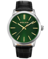 Relógio casual analógico em preto, modelo PEWJA2207701. Ideal para uso diário. Marca: Police.