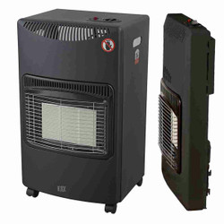 La Estufa de Gas Cerámica Plegable Klack es una opción versátil, segura y eficiente para calentar tu hogar. Con una potencia máxima de 4.2 kW, su diseño plegable y las ruedas pivotantes multidireccionales la hacen perfecta para moverla fácilmente de una habitación a otra.
Características Destacadas:

Compatible con Gas Butano y Propano:

La estufa funciona con gas butano o propano, lo que la hace adecuada para diferentes entornos y necesidades.


Termostato Regulable:

Tres Niveles de Potencia: Permite ajustar la salida de calor en función de tus necesidades, con opciones de 1.5 kW, 2.8 kW y 4.2 kW.
Adecuado para calentar superficies de hasta 35m².


Triple Sistema de Seguridad:

Detección de Inclinación: Si la estufa se inclina, el dispositivo apaga automáticamente el gas para evitar accidentes.
Sensor de Oxígeno (ODS): Apaga la estufa si detecta que el nivel de oxígeno en la habitación es insuficiente, protegiendo de la acumulación de gases peligrosos.
Apagado de Llama: Si la llama se apaga accidentalmente, el gas se corta automáticamente para evitar fugas.


Placas de Cerámica Infrarrojas:

Las placas infrarrojas de cerámica emiten calor uniforme, ofreciendo un rendimiento eficiente y calentamiento rápido.


Encendido Piezoeléctrico:

Encendido fácil y rápido que también contribuye a reducir el consumo de gas.


Capacidad para Bombonas de hasta 15 kg:

La estufa es compatible con bombonas de gas de gran tamaño, lo que proporciona una mayor autonomía.


Fácil Transporte:

Asas Incorporadas y Ruedas Pivotantes: Permite moverla de una habitación a otra sin esfuerzo, ideal para calentar diferentes áreas de la casa.
Plegable: Su diseño plegable facilita su almacenamiento cuando no está en uso.



Especificaciones Técnicas:

Potencia: 4,2 kW
Superficie de calentamiento: Hasta 35m²
Salida de gas:

Mínima: 1.5 kW
Media: 2.8 kW
Máxima: 4.2 kW


Consumo de gas:

Mínimo: 110 g/h
Medio: 200 g/h
Máximo: 305 g/h


Presión de suministro: 28-30 bar
Temperatura de funcionamiento: Mínima: 5ºC / Máxima: 40ºC
Dimensiones: 72,5 x 42 x 42 cm (Alto/Ancho/Fondo)
Peso: 7,61 kg

Con su potente rendimiento, tecnología de seguridad avanzada y diseño portátil, la Estufa de Gas Cerámica Plegable Klack es la opción ideal para mantener tu hogar cálido durante los días más fríos.
PREGUNTAS Y RESPUESTAS:
¿Qué tipo de gas utiliza la estufa?
La estufa es compatible con gas butano y propano.
¿Cuántos niveles de potencia tiene la estufa?
Dispone de tres niveles de potencia 1.5 kW, 2.8 kW y 4.2 kW.
¿Cuál es la superficie máxima que puede calentar?
Es apta para calentar espacios de hasta 35 m².
¿Qué medidas de seguridad incluye?
Incluye un triple sistema de seguridad detección de inclinación, sensor de oxígeno y apagado de llama.
¿Cómo se enciende la estufa?
Tiene un encendido piezoeléctrico, que es fácil y rápido.
¿Es fácil de transportar?
Sí, cuenta con asas incorporadas y ruedas pivotantes para facilitar su movimiento.
¿Cuál es el consumo de gas?
El consumo varía entre 110 g/h (mínimo) y 305 g/h (máximo).
¿Qué tamaño de bombona de gas se puede utilizar?
Es compatible con bombonas de gas de hasta 15 kg.
¿Cuál es su peso?
La estufa pesa 7,61 kg, lo que la hace manejable.
¿Se puede almacenar fácilmente?
Sí, su diseño plegable permite un fácil almacenamiento cuando no está en uso.
