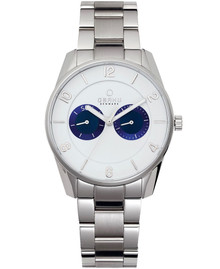 Relógio Obaku modelo V171GMCWSC em aço inoxidável com design minimalista. Indicado para uso diário e ocasiões casuais. Material: Aço inoxidável. Estilo: Minimalista. Marca: Obaku.
