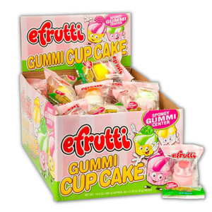 eFrutti Cupcakes Gummi Candy (Pack of 60) eFrutti Cupcakes Gummi Candy (Pack of 60)