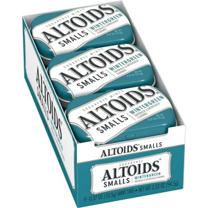 Altoids Smalls Wintergreen Sugar-Free, 0.37 oz (9 Pack) Altoids Smalls Wintergreen Sugar-Free, 0.37 oz (9 Pack)
