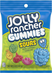 Jolly Rancher Gummies Sours, 7 oz Bags (9 Pack) Jolly Rancher Gummies Sours, 7 oz Bags (9 Pack)