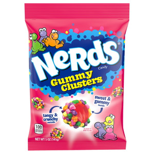 Nerds Gummy Clusters, 5 oz Bags (12 Pack) Nerds Gummy Clusters, 5 oz Bags (12 Pack)