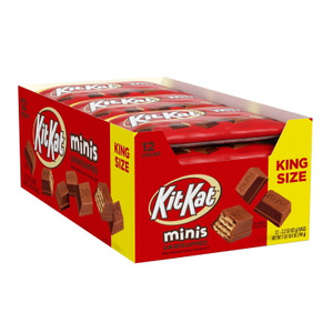 Kit Kat Minis King Size Milk Chocolate, 2.2 oz (12 Pack) Kit Kat Minis King Size Milk Chocolate, 2.2 oz (12 Pack)