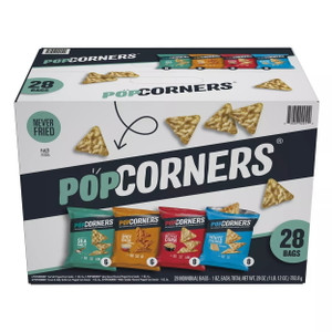 PopCorners Popped-Corn Snack Variety Pack, 1 oz Bags (28 Pack) PopCorners Popped-Corn Snack Variety Pack, 1 oz Bags (28 Pack)