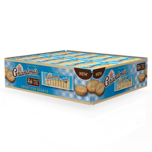 Grandma's Vanilla Creme Sandwich Cookies, 3.245 oz (24 Packs) Grandma's Vanilla Creme Sandwich Cookies, 3.245 oz (24 Packs)