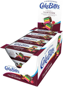 Cake Bites Classic Italian Rainbow, 2 oz (12 Pack) Cake Bites Classic Italian Rainbow, 2 oz (12 Pack)