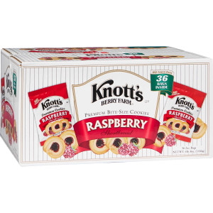 Knott's Berry Farm Premium Bite-Size Cookies - Raspberry Shortbread, 2 oz. (36 Pack) Knott's Berry Farm Premium Bite-Size Cookies - Raspberry Shortbread, 2 oz. (36 Pack)