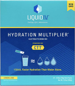 Liquid I.V. Hydration Multiplier Electrolyte Drink Mix - Lemon Lime (24 Stick Pack) Liquid I.V. Hydration Multiplier Electrolyte Drink Mix - Lemon Lime (24 Stick Pack)