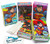 World Confections Batman & Superman DC Candy Sticks with Tattoo Inside (Pack of 30)