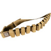 Tactical Tailor 40mm 12-Round Belt Bandolier in Coyote Brown