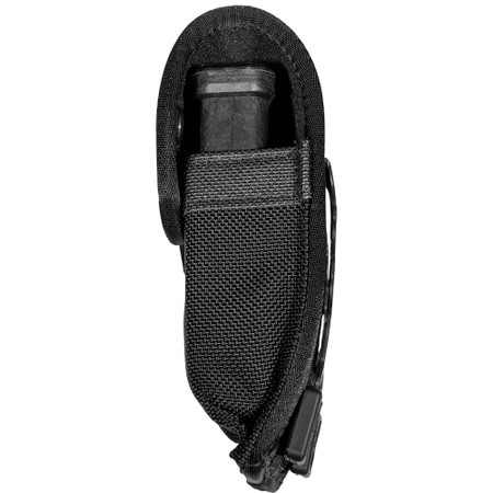 LE Pistol Mag Pouch Double Vertical Black Side
