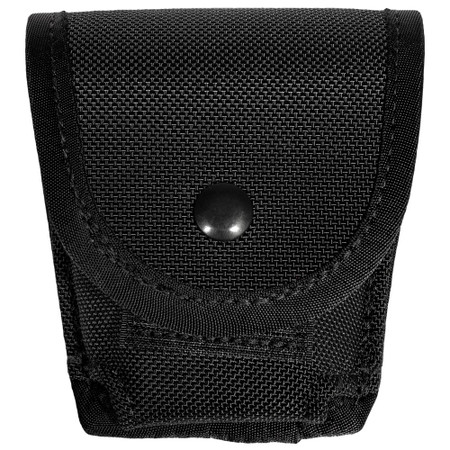 LE Handcuff Pouch Double Black front