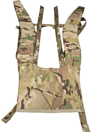 Tactical Tailor Low Profile Adjustable Super Straps in MultiCam, Inside View