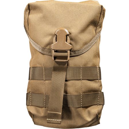 Large Utility Pouch  Coyote Brown Front