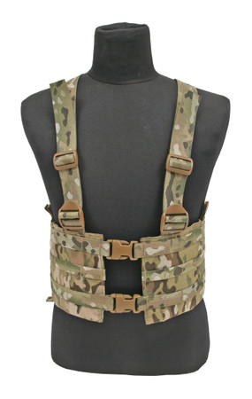 Tactical Tailor Fight Light MAV Body 2pc Worn, MultiCam Front