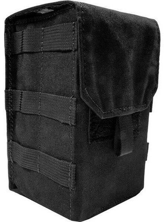 Tactical Tailor Fight Light Magpul D60 Mag Pouch Black Front Angle