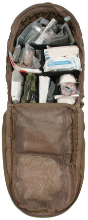 Tactical Tailor M5 Medic Bag filled with Medical Supplies
