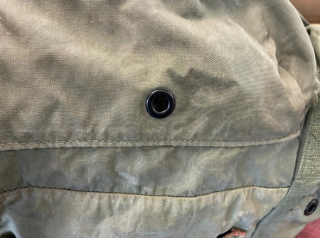 Tactical Tailor Pocket Grommet Replacement Ruck Mod
