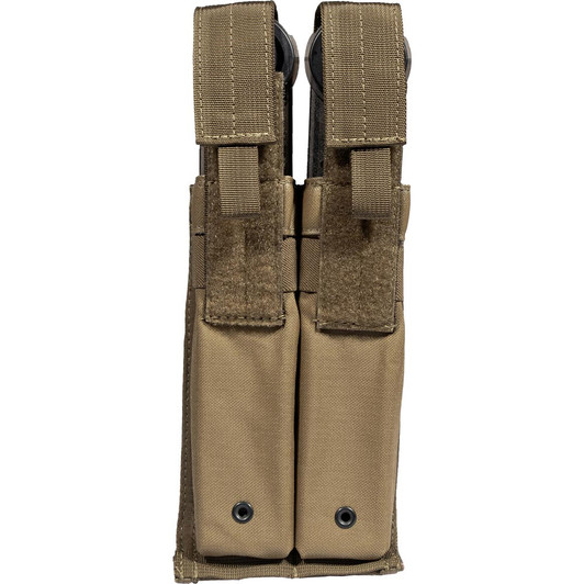 Tactical Tailor P90/MP5 Stick Mag Double Mag Pouch Coyote Brown Front