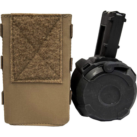 Fight Light Magpul D60 Mag Pouch Coyote Brown Front 2