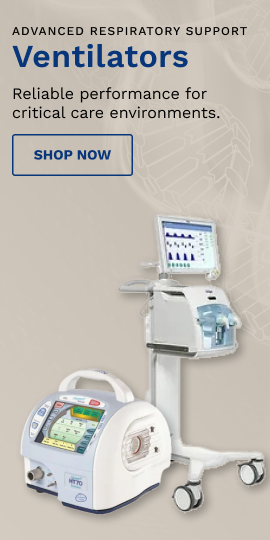 Refurbished Medical Ventilators – ICU, Portable & Transport Ventilators for Sale