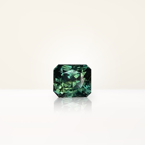 1.12 ct Radiant Teal Sapphire - Nolan and Vada
