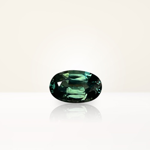 1.07 ct Oval Australian Parti Teal Sapphire - Nolan and Vada