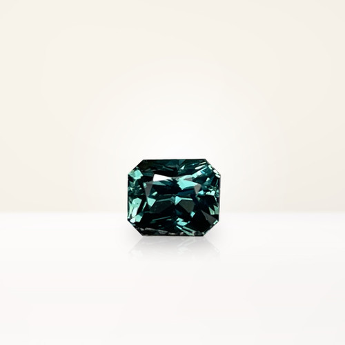 0.97 ct Radiant Teal Sapphire - Nolan and Vada