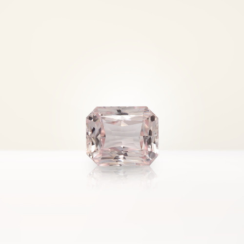 1.27 ct Radiant Peach Sapphire - Nolan and Vada