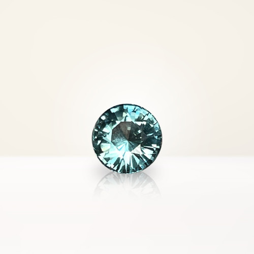 1.10 ct Round Teal Sapphire - Nolan and Vada